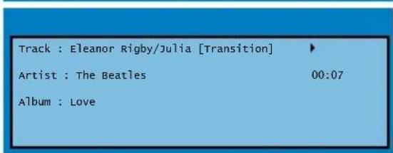 Track : Eleanor Rigby/Julia [Transition] Artist : The Beatles 00:07 Album : Love