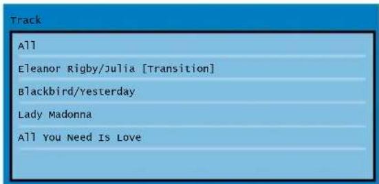 Track All Eleanor Rigby/Julia [Transition] Blackbird/yesterday Lady Madonna All You Need Is Love
