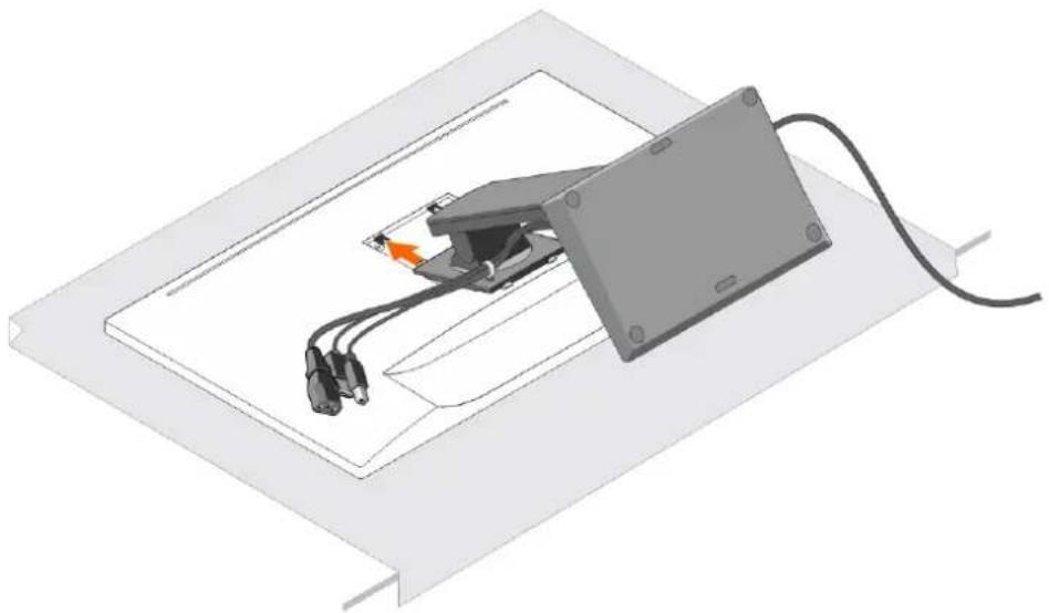 DELL DS1000 - Installing the stand riser assembly - 7