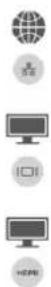 DELL DS1000 - Icon I/O ports and button - 1