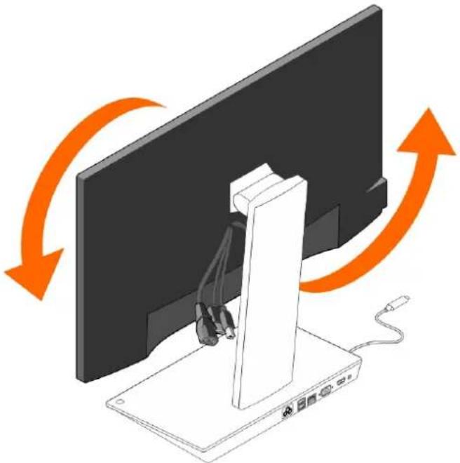 DELL DS1000 - Installing the stand riser assembly - 9