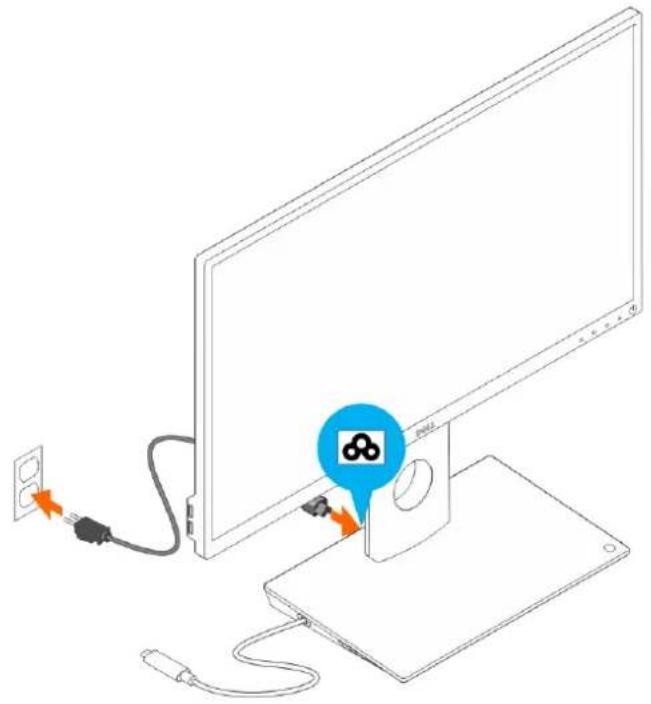 DELL DS1000 - Installing the stand riser assembly - 11