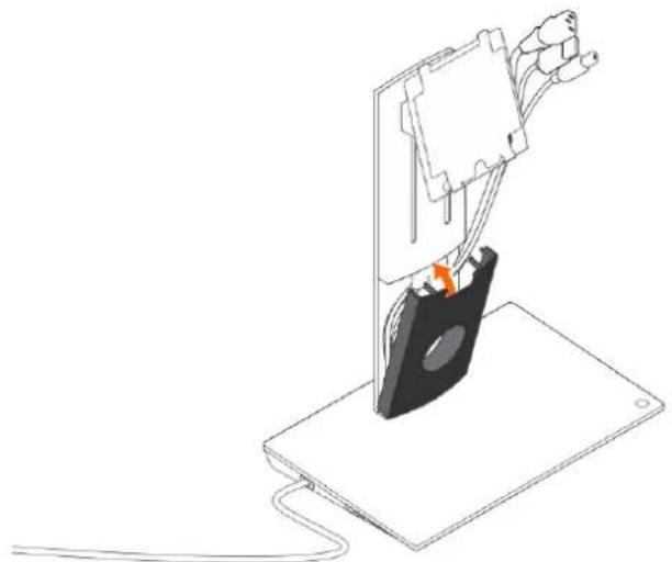 DELL DS1000 - Installing the stand riser assembly - 5