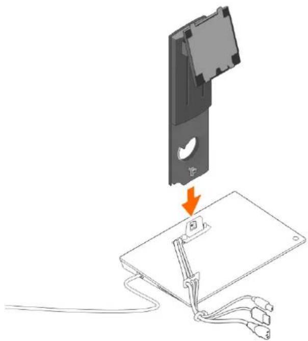 DELL DS1000 - Installing the stand riser assembly - 2