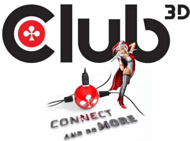 CLUB3D CSV-1431 - Simplify your connections with Club3d USB Splitter - 3