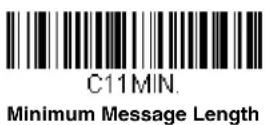 HONEYWELL 7980G-2KBWC-0 - Code 11 Message Length - 1