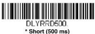 DLYRRD500 * Short (500 ms)