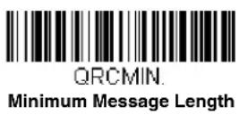 HONEYWELL 7980G-2KBWC-0 - QR Code Message Length - 1