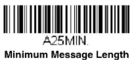 HONEYWELL 7980G-2KBWC-0 - Straight 2 of 5 IATA Message Length - 1