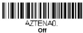 HONEYWELL 7980G-2KBWC-0 - Aztec Code - 3