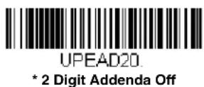 HONEYWELL 7980G-2KBWC-0 - UPC-E0 Addenda - 2