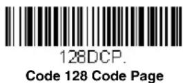 HONEYWELL 7980G-2KBWC-0 - Code 128 Code Page - 1