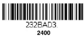 HONEYWELL 7980G-2KBWC-0 - RS232 Baud Rate - 4