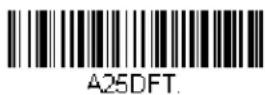 HONEYWELL 7980G-2KBWC-0 - Straight 2 of 5 IATA (two-bar start/stop) - 1