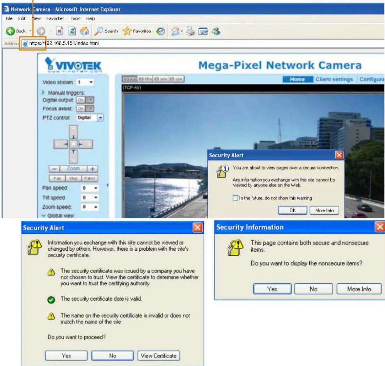 Vivotek FD8382-VF2 - Create self-signed certificate - 3