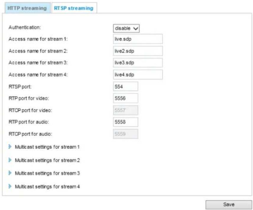 Vivotek MS8391-EV - RTSP Streaming - 1