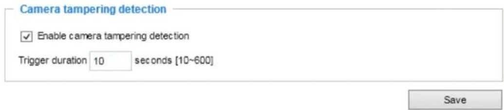 Vivotek MS8391-EV - Applications > Tampering detection - 1