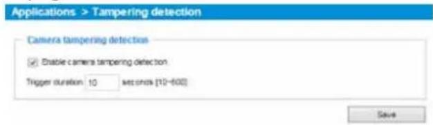 Vivotek MS8391-EV - ■ Camera tampering detection - 1