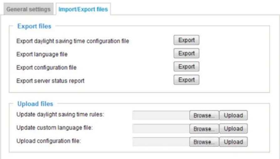 Vivotek MS8391-EV - Import/Export files - 1