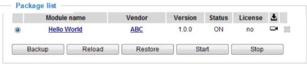 Vivotek MS8391-EV - Applications > Package management - a.k.a., VADP (VIVOTEK Application Development Platform) - 4
