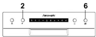 Hanseatic WQP8-7206D - Programm wechseln - 1