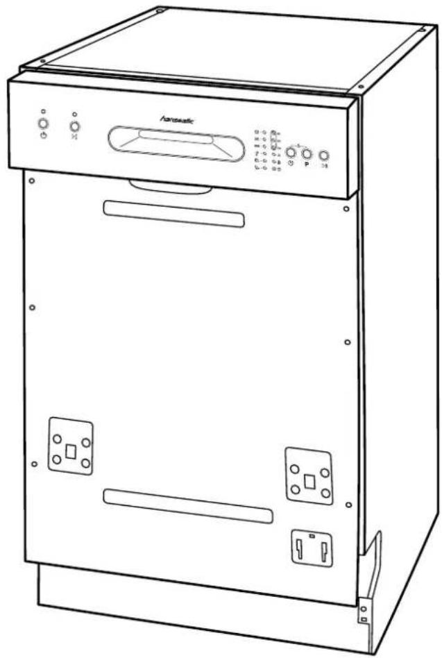 Hanseatic WQP8-7736B - Spülprogrammtabelle - 6