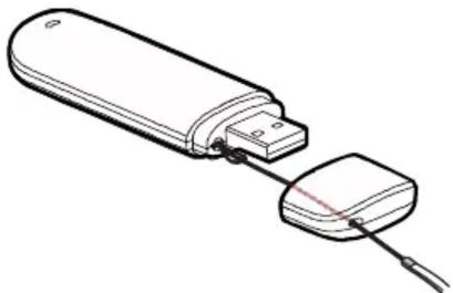 HUAWEI E173 - ② Befestigung für Halteband - 1
