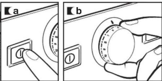 a b