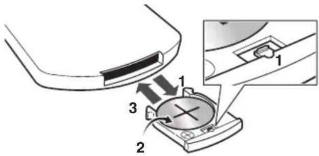 PIONEER XW-NAC3-R - Sostituire la batteria - 1