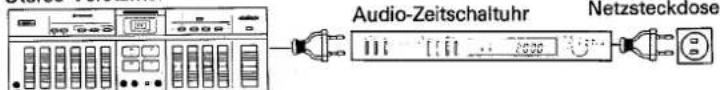 Audio-Zeitschaltuhr Netzsteckdose