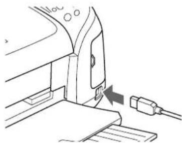 EPSON P-3000 - Connecting the Viewer to a Printer - 2