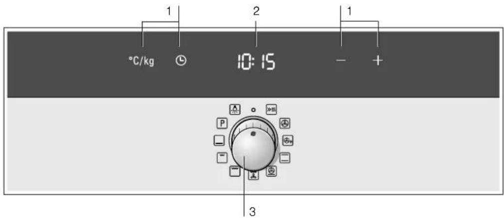 SIEMENS HB34AB550 - Bedienfeld - 1