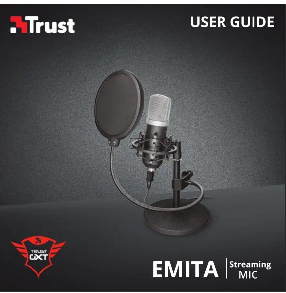 Trust USER GUIDE TOLUST CXT EMITA | Streaming MIC