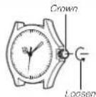 CASIO EFV-510L-5AV - Crown Operations - 1