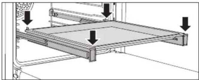 MIELE H 6401 BPX - FlexiClip-Vollauszüge HFC 72 - 2