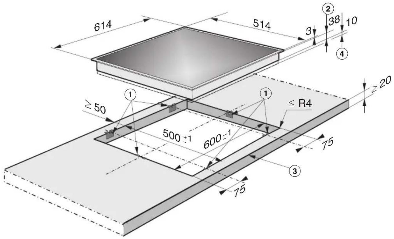 MIELE H 2366 E - KM 6012 / KM 6013 - 2