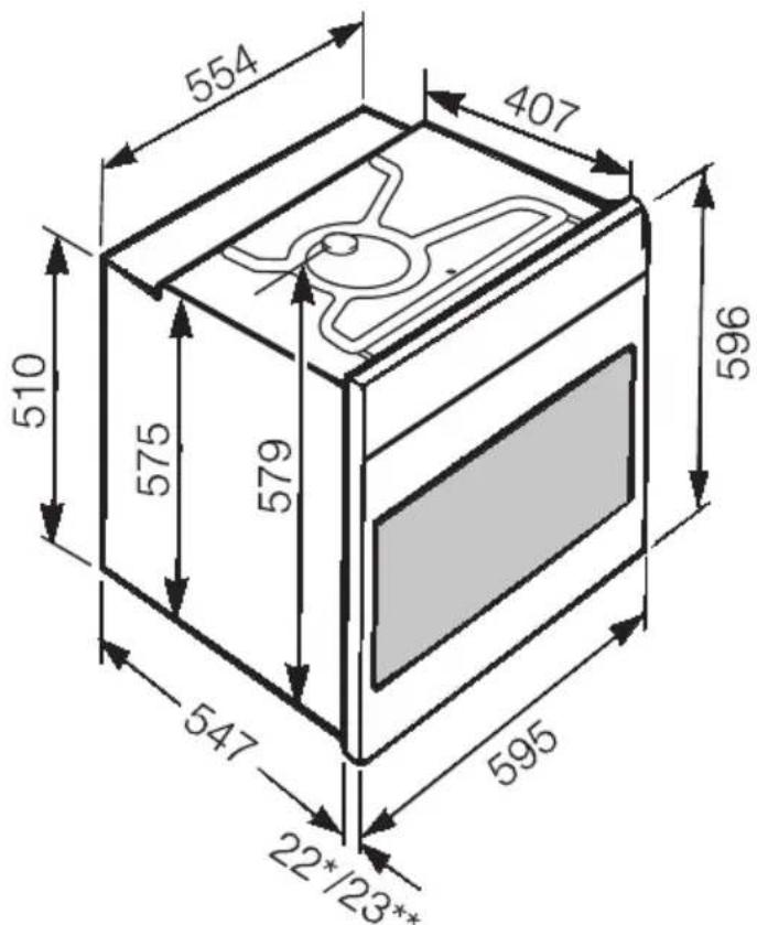 MIELE H 2566 BP - Einbau in einen Unterschrank - 3