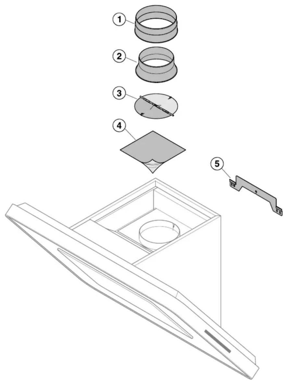 MIELE DA 6996 W - Montagematerial - 1