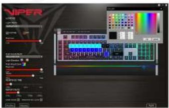 Patriot Memory Viper V770 - PALM REST LIGHT EFFECTS - 2