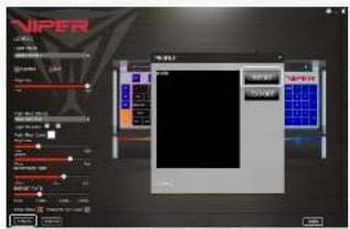 Patriot Memory Viper V770 - Creating and Saving User Profiles - 3