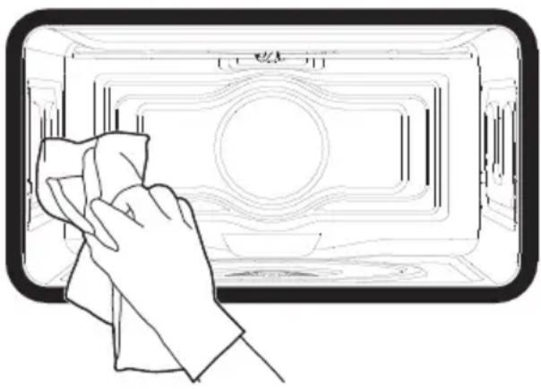SMEG SF4604VCNX - Drying the oven cavity - 1
