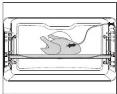 GORENJE BCS589S20X - Braten mit der Fleischsonde (abhängig vom Modell) - 3