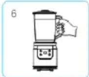 GORENJE B800HC - USO DEL MIXER: - 6