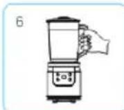 GORENJE B800HC - KORZYSTANIE Z BLENDERA: - 6