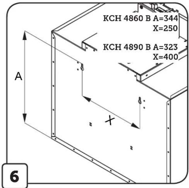 KCH 4860 B A=344 X=250 KCH 4890 B A=323 X=400 A X 6