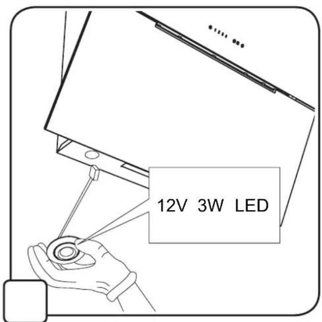 12V 3W LED