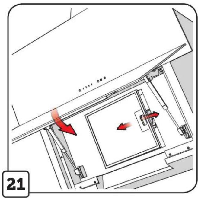 Kernau KCH 4890 B - INSTRUKCJA MONTAŻU I OBSŁUGI OKAPU - 43