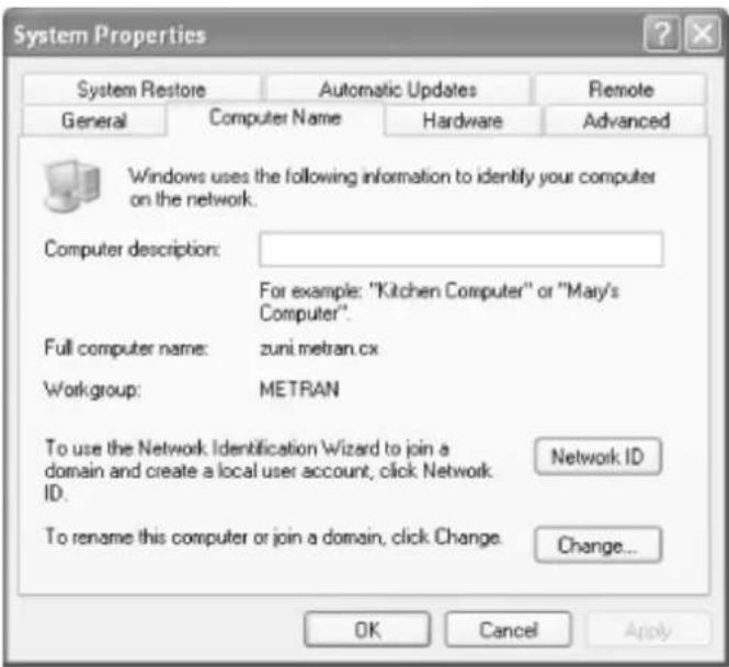Inter-Tech EZ-NAS Gigabit NAS - ● Computer and Workgroup Names - 1