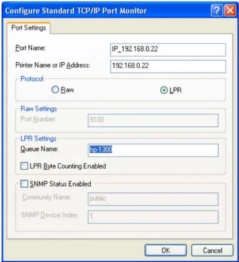 Inter-Tech EZ-NAS Gigabit NAS - setup protocol LPR and queue name - 1