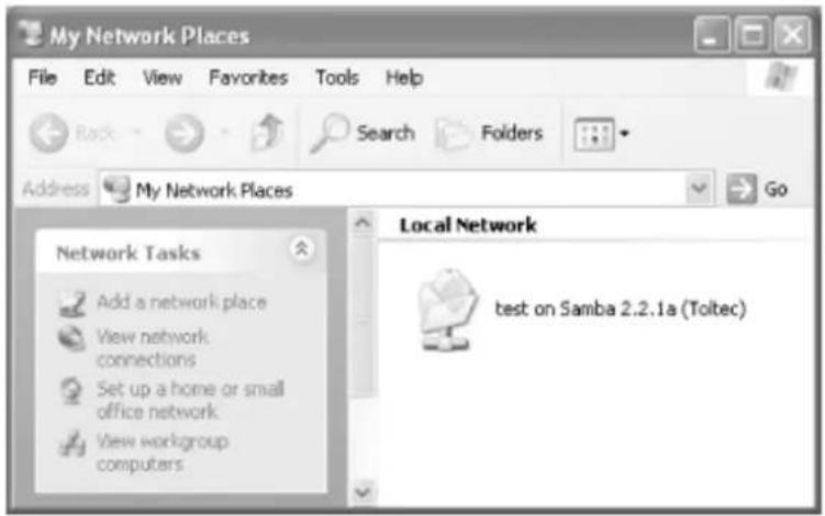 Inter-Tech EZ-NAS Gigabit NAS - - Connecting to the Samba Server - 1